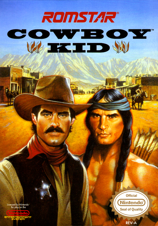 Cowboy Kid (USA) box art